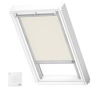 VELUX Persiana Eléctricas Opacas (DSL), guías Grises, SK06, Beige,