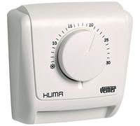 VEMER VE019600 KLIMA 3 - Termostato Mecánico de Ambiente a Membrana de Gas para Calefacción y Aire Acondicionado, Blanco
