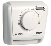 VEMER VE023800 KLIMA SW - Termostato Mecánico de Ambiente a Membrana de Gas, Selector Verano/Invierno, Blanco