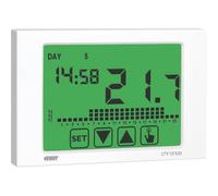 VEMER VE453700 CHRONOS, Termostato digital táctil, Calefacción/Aire Acondicionado, 230 V