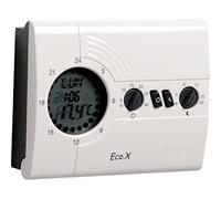 VEMER VN161600 ECO.X-D - Termostato Calefacción Diario de Pared, Alimentación a Pilas, Blanco