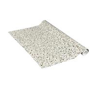 Venilia Lámina adhesiva Greenline, Granito Blanco, 45cm x 2m, Espesor 95μ, Vinilo autoadhesivo para muebles o cocina, papel pintado, de plástico 100% reciclado, sin ftalatos, Fabricado en UE