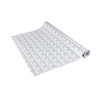Venilia Lámina adhesiva, Triángulos Triángulos Retro Gris, 45cm x 2m, Espesor 95μ, Vinilo autoadhesivo para muebles o cocina, decorativas papel pintado pared, PVC sin ftalatos, Fabricado en UE