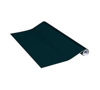 Vénilia Unimat - Lámina adhesiva para muebles, color verde marino, 67,5 cm x 2 m, lámina autoadhesiva para muebles, lámina decorativa, papel pintado, lámina de cocina, PVC sin ftalatos, fabricada en