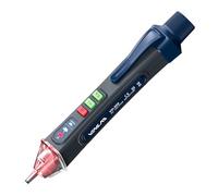 VENLAB Detector de Voltaje sin Contacto, Identificar Fase y Neutro, LCD Buscapolos con Doble Rango 12V-1000V/48V-1000V, Localizar Punto de Rotura, Alarma, Linterna-VD200