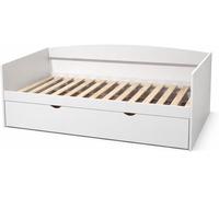 Venprodin | cama nido juvenil doble blanca lacada