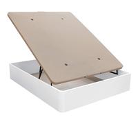Venprodin - Canapé Abatible de Gran Capacidad - Montaje A Domicilio Gratis, Tapa tapizada en 3D Transpirable con aireadores en la Tapa del canapé,