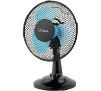 VENT.TAVOLO 21W DIAM.23CM 2VEL. NERO