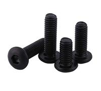Venta loca 50pcs Tornillos de Cabeza Hexagonal, M3 10.9 Acero de aleación Cabeza de botón Tornillos de Cabeza Hexagonal Tornillos Reparación de Accesorios(M3*10mm)