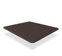 Ventadecolchones - Base Tapizada Drago con Aireadores | Sin Patas | Color 3D Wengué | Medida 150 x 200 cm (2 uds. 75 x 200 + uniones)