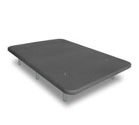 Ventadecolchones - Base Tapizada Drago Reforzada con Aireadores | Color 3D Gris | Juego de 6 Patas de 27 cm | 105 x 180 cm