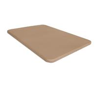 Ventadecolchones - Base Tapizada Drago Reforzada con Sistema Antiruido | Sin Patas | 3D Beige | Medida 80 x 180 cm