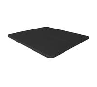 Ventadecolchones - Base Tapizada Drago Reforzada con Sistema Antiruido | Sin Patas | 3D Negro | Medida 150 x 190 cm (2 uds. 75 x 190 + uniones)