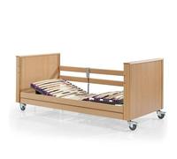 VentaDeColchones - Cama Articulada asistencial para Personas con Alzheimer. Incluye somier, elevación por columnas y cabecero, piecero y barandillas. Medida 90 x 190 cm. con Subida y Montaje