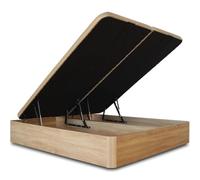 Ventadecolchones - Canapé Abatible de Madera Cambrian con Tapa en Tejido 3D Transpirable | Grosor del cajón 30 mm | Medida de 180 x 190 cm (2 uds. 90x190cm)