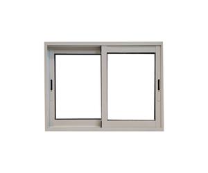 Ventana aluminio corredera blanco 100x120 cm