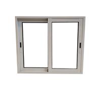 Ventana aluminio corredera blanco 120x100 cm
