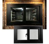 Ventana deslizante de vinilo para sótano de 30 x 12 pulgadas, 31 x 12 pulgadas, 32 x 13 pulgadas, 32 x 14 pulgadas, 32 x 16 pulgadas, doble panel templado de bajo consumo, malla Sn para el hogar, RV