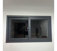 Ventana deslizante horizontal de repuesto para cobertizo de 12 a 24 pulgadas, ideal para el hogar y sótano Ventana para mejoras del hogar (110 x 55 cm)