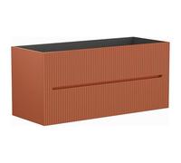 Vente-unique-Mueble Flotante bajo Lavabo Terracota - 120 cm - PAVANI