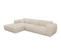 Vente-unique-Sofá rinconera Grande de Pana Beige POGNI de Maison CÈphy