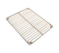 Vente-unique - Somier de Lamas 2 plazas Kalista - Metal - Beige