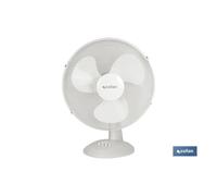 Ventilador 3 velocidades 44 w blanco