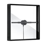 Ventilador 3D con Cubierta de 50 cm y 19,7 Pulgadas señal LED WiFi, lámpara holográfica, Reproductor, Control Remoto, proyector luz for Ventilador Amplio ángulo de visión(Fan+Cover)