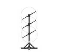 Ventilador 3D de 45 cm con Soporte for proyector holográfico, luz LED for Publicidad, lámpara holográfica for Vacaciones, Soporte de Empalme, 3/4 Unidades Sin demora(3pcs Set)