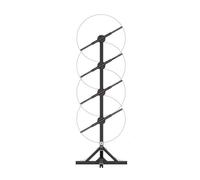 Ventilador 3D de 45 cm con Soporte for proyector holográfico, luz LED for Publicidad, lámpara holográfica for Vacaciones, Soporte de Empalme, 3/4 Unidades Sin demora(4pcs Set)