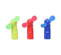 VENTILADOR A PILAS "FUNNY COLORS" 2AA (NO INCLUIDAS) EDM