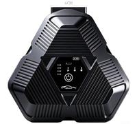 Ventilador Asiento Coche ABS Negro para compacto Ventilador Asiento | Material ABS , negro elegante, para compacto 20x19cm, no ocupa espacio, verano(USB-Battery Version)