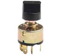 Ventilador automático de 4 posiciones, selector de 3 vías, interruptor giratorio, control de aire acondicionado de coche, regulador de metal dorado para camión, autobús, sistema Hvac, 10a, 24 V, 6a