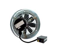 Ventilador axial de pared DZS 20/4 B Ex t, anillo de acero, trifásico, para atmósferas con polvo explosivo, 540 m³/h de Maico - 0094.0201