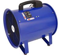 Ventilador axial profesional Aktobis SHT28, con carcasa metálica y una circulación de aire máxima de 2.800 m3/h