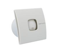 Ventilador axial SILENTIS 15 T para baño, con temporizador, 25W, conducto de 150mm, color blanco