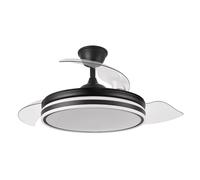 Ventilador bayomo 72w 7200lm negro 3 aspas desp. 32 - 47x49 - 108d.3 c