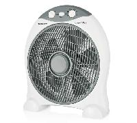 Orbegozo Ventilador de suelo BF1030 30 cm, 45 W, 3 velocidades, temporizador 2 h, blanco
