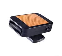 Ventilador Calefactor 2 en 1 Frío y Calor ABS Ventilador Calefactor(Orange) | Calentamiento para rápido en 60s, para ideal invierno, descongela parabrisas, mejora visibilidad seguridad