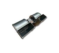 Ventilador centrífugo EMMEVI - FERGAS CFD-DA 80X83-35 cód. 207722 doble aspiración longitud total 310 mm, dimensiones boquilla 2 x 108 x 50 mm, para estufas de pellets
