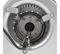 Ventilador centrífugo - Ventilador industrial de 150W, fabricado en acero galvanizado, con doble entrada de aire
