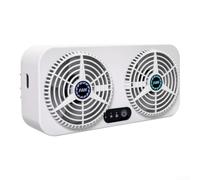 Ventilador Coche Ajustable Ángulo Circulación Aire Frío | 3 niveles de viento, para ajuste ángulo manual, circulación aire rápida, para ideal verano calor
