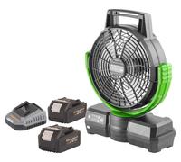 Ventilador con batería Procraft CF20bb 20 V 235 mm + 2 baterías de 4,0 Ah + cargador