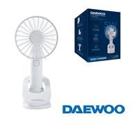 Ventilador de Mano Daewoo DW9015/ 3 velocidades