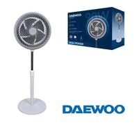 Ventilador de Pie Daewoo DW9002/ 90W/ 5 Aspas 30cm/ 3 Velocidades