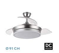 Ventilador dc bayomo niquel 72w 7200lm 91d 3asp.desplegables 3000 - 40