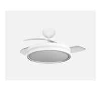 Abrila Ventilador DC Capitán 60W – 3 aspas desplegables, LED integrado, control remoto