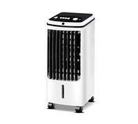 Ventilador De Aire Acondicionado Portátil Enfriador De Aire Portátil, Humidificador Nebulizador Ventilador De Aire Acondicionado Pequeño Evaporativo Y Ventilador Silencioso Sin Aspas, para Oficina,