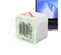 Ventilador De Aire Acondicionado Portátil Ventilador De Aire Acondicionado | Refrigeración Recargable 3 Velocidades Refrigerador para Picnic Verano Viaje Al Aire Libre Estudiante Habitación Camping