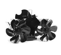 Ventilador de chimenea para estufa, distribuidor de aire caliente, magnético